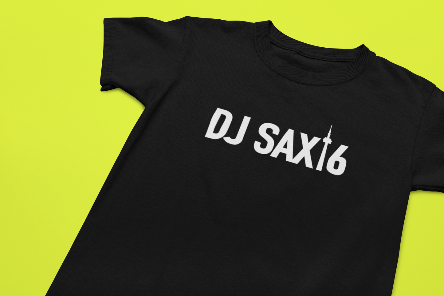 OFFICIAL 'DJ SAX IN THE 6' — Short Sleeved Tee (Youth)